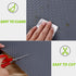 HooTown Shelf Liner Kitchen Cabinet Drawer Mats 11.8 Inch Wide x 78.7 Inch Long, Non Adhesive EVA Plastic Washable Waterproof Pad Protectors for P...