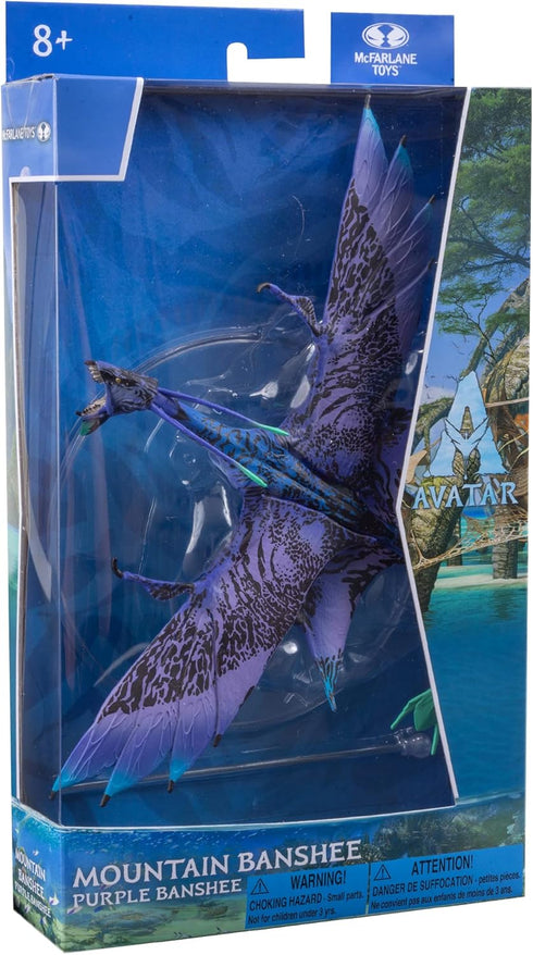 McFarlane - Avatar: The Way of Water - World of Pandora - Mountain Banshee - Purple Banshee...