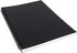 1 Pack College Ruled Notebook, Soft Black Cover Spiral Notebook, Memo Notepad Sketchbook, Students Office Business Diary Spiral Book Journal, 120 ...