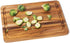 Lipper International 7215 Teak Wood Edge Grain Kitchen Cutting and Serving Board, Small, 12" x 9" x 5/8"...