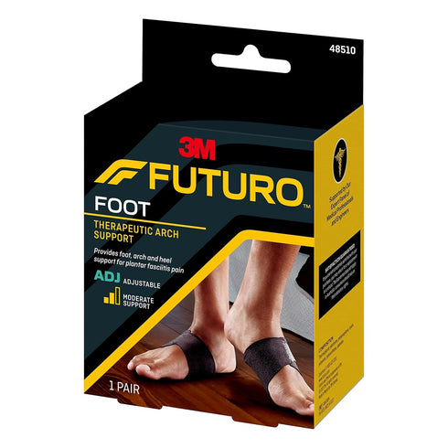 FUTURO Therapeutic Arch Support, Helps Relieve Symptoms of Plantar Fasciitis, Adjustable...
