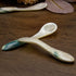 DUEBEL Mother of Pearl Caviar Spoons, 4' Luxury Handmade Spoons for Caviar/Shrimp/Egg/Icecream Serving (5pcs)...