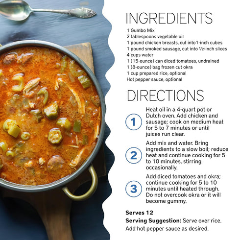 Southern Living Gumbo Seasoning Mix, Fresh Ingredients, Soup Mix, Family Dinner, Gumbo Casserole, Gumbo Soup, Authentic Cajun Gumbo Base, 2 Season...