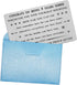 9 Year Sobriety Engraved Wallet Card - Nine Year Sobriety Gifts for Women Men - 9 Yrs AA Sober Anniversary Metal Card...