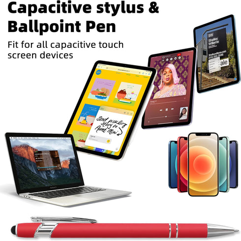 14 PCS Ballpoint Pens Stylus Pens for Touchscreen Ink Pens for Writing Rainbow Pens Retractable Pens Party Favors Gifts for Kids......