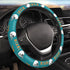 Miami Car Steering Wheel Cover, Football Elasticity Anti Slip Sweat Absorption Universal Car Accessories 15 inch for Most Vehicle Sedan, Truck, SU...