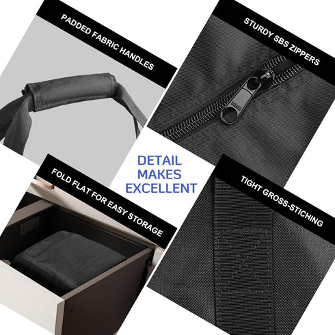 INFANZIA 35 Inch Tripod Carrying Case Bag, Zipper Foldable Storage Bag for Lights, Speakers, Booms, Umbrellas and Photography Accessories......