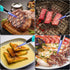 TBTEEK Butane Torch T901, Kitchen Torch Cooking Torch with Safety Lock & Adjustable Flame for Cooking, BBQ, Baking, Brulee, Creme, DIY Soldering(B...