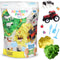 Creativity for Kids Sensory Pack: Farm, Sensory Toys for Toddlers 3-4+, Pretend Play Farm Animals Toys for Kids, Toddler Travel Toys and Activitie...