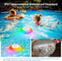 LemonBest Bluetooth Speakers with Colorful Lights - Portable Pool Speaker IPX7 Waterproof Floating with 8 Modes - Built-in Mic HD Stereo Sound Han...