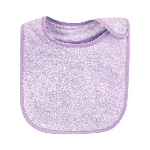 Hudson Baby Unisex Baby Rayon from Bamboo Terry Bibs, Purple Mint, One Size...