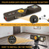 PREXISO 4-in-1 Line Laser Level Multipurpose Torpedo Level, 65Ft Alignment Point & 16Ft Laser Line & 10Ft Measure Tape Ruler & Quick Angle Setting...