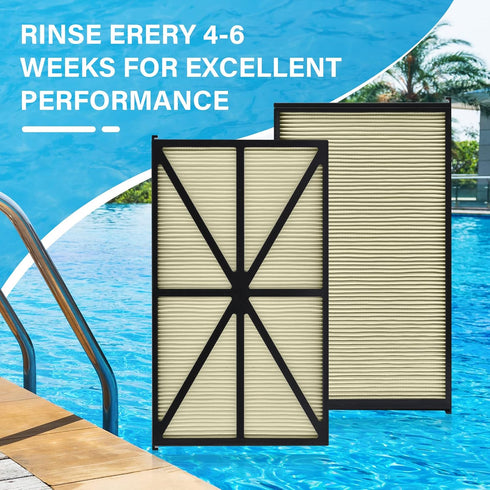 Replacement Robotic Pool Cleaner Filter Cartridges RCX70101PAK2 for Hayward Robotic in-ground Pool Cleaners AquaVac, TigerShark and SharkVac Pool ...