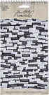 Tim Holtz Idea-ology Chitchat Word Stickers, Black and White Matte Cardstock, 1088 Stickers, TH92998, 1/8"...