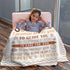 Baptism Baby Blankets 40x30in, Baptism Gift for Baby Boys or Girls, Godchild Baptism Baby Fleece Blanket, Newborn Baby Parents Gifts, New Baby Thr...