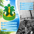 Outdoor Water Sprinkler Toys for Kids,Spinning Splash Dinosaur Summer Spray Toy with Hose Connector to Garden Backyard Outsider Play for Toddlers ...