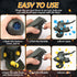 Toy-Hand Grenade for CS Battle Game,with 9 Foam Ammo Green Tactical CS-Grenade Fun Impact,Pull Ring Grenade Toy Outdoor Sport for Age 14 Years Old...