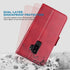 Phone Case for Samsung Galaxy S9 Plus Leather Wallet Cases with Tempered Glass Screen Protector Accessories Card Holder Full Body Flip Folio Cover...
