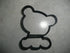 BABY BEAR OUTLINE CUB WOODLAND CREATURE FOREST ANIMAL COOKIE CUTTER MADE IN USA PR3640...