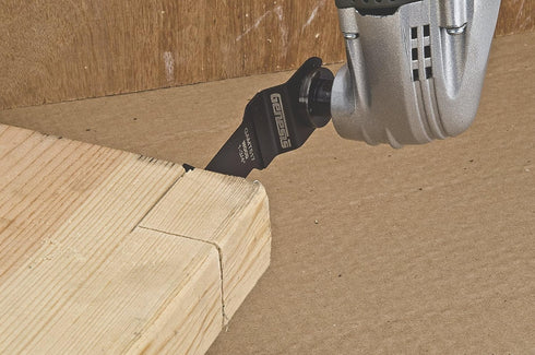 Genesis GAMT517-2 Universal 2-Pack 1 3/4" Course Tooth Oscillating Multi-Tool Quick-Release Flush Cut Blade...