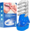 Mouth Guard for Clenching Teeth at Night,4 PCS Custom Moldable Dental Night Guard,Professional Mouth Guard for Grinding Teeth Stops Bruxism(One Si...