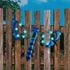 Outdoor Dragonfly Garden Décor, Metal Dragonfly Solar Lighted Wall Art Décor, Dragonfly Yard Art Dragonfly Sculpture Lamp for Fence Patio...