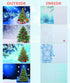 DIY 5D Diamond Painting Christmas Cards 4 Pcs, Round Drill Greeting Cards Creative, Handmade Merry Christmas Card Gifts for Family Friends and Lov...