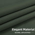 Easy-Going French Door Curtains, Thermal Insulated Privacy Blackout Door Window Tie up Curtains for Entryway Front Door, 1 Panel, 26x68 inch, Grey...