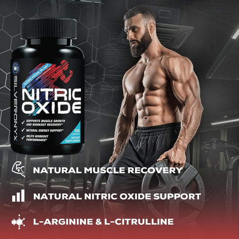 Extra Strength Nitric Oxide Supplement 3X Strength L Arginine, Citrulline Malate, AAKG, Beta Alanine - Premium Muscle Supporting Nitric Booster - ...