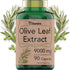 Olive Leaf Extract Capsules 9000 MG (90 Capsules) | Standardized to Contain 150 mg Oleuropein | Antioxidant with Polyphenols | Non-GMO. Produced &...