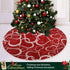 Valentine's Day Tree Skirt Love Heart Christmas Tree Skirt for Holiday Party Decoration 36 Inch...