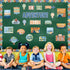 Let The Adventure Begin Motivational Bulletin Board Set for Classroom Decoration Let's Explore Themed Bulletin Cutouts Travel Map Poster Set for T...