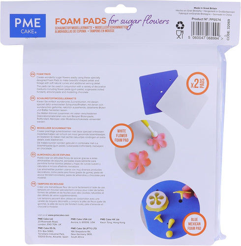 PME Mexican Foam Pads, for Sugar Flowers & Gumpaste Modelling, 7.5 x 7.5-Inches...