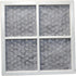HQRP 2-Pack Air Filter compatible with LG LFCS31626S LFX32945ST LFXC24726S LFXS30726B LFXS30726S LFXS30726W LMXC23746D LSFD2491ST Refrigerator