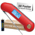 ProfessionaI Meat Thermometer Digital, 3X Faster 0.5 Sec Instant Read, NIST Certified Accurate to ±0.5°F, 100% Waterproof, Auto-rotating Bright Di...