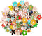 MARFOREVER 120 Pcs Spring Summer Floral Themed Charms, Flower Charms for Jewelry Making, Assorted Gold Enamel Charm Pendants for DIY Necklace Brac...
