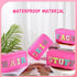 Hillban 4 Pack Chenille Letter Bag Makeup Bag Preppy Skincare Bag Nylon Cosmetic Pouch Zipper Waterproof Organizer Makeup Travel Bag Set for Teen ...