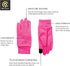 C9 Champion Kids' Machine Washable Lightweight Gloves, Touch Screen Friendly, Pink, Girls' 8/16...