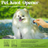 3 PCS Deshedding Dog Brush Grooming Kit for Pet Dogs Cats Poodle Dematting Comb for Removing Tangles and Knots Slicker Cat Matted Fur Cutter Pet H...