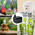 Mini Submersible Water Pump, Small Fountain Pump (2.5W 160L/H) for Aquarium Fish Tank, Tabletop Fountain, Pet Fountain, Hydroponics...