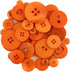 Buttons Galore Hand Dyed Buttons, 5.5-Ounce, Outrageous Orange...