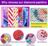 croshom 4 Pack Diamond Painting Kits for Adults, 5D Animals Diamond Art Kits for Beginner Cat Gem Art Full Drill gem art with Diamonds for Adults ...