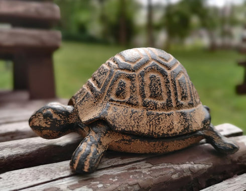 Hide A Key Outside - Spare Key Hider - Outdoor Key Hider, Garden Turtle Statues Key Box...