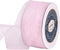 VATIN Light Pink Organza Wired Ribbon, 1-1/2" Pink Sheer Ribbon with Metallic Edge for Christmas Tree Decoration Gift Wrapping Wedding Crafts -25 ...