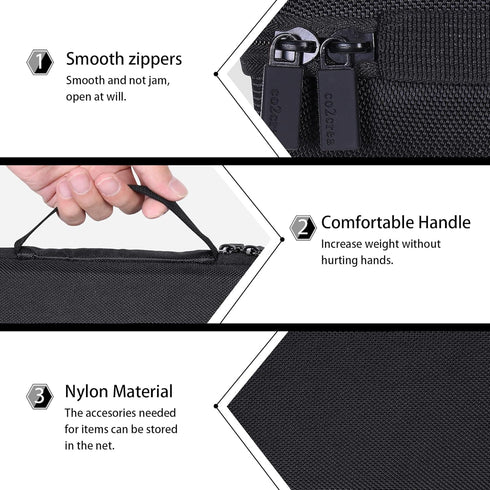co2CREA Hard Case Replacement for BolaButty X-GO C27C Bluetooth Speaker IPX5 Waterproof Speaker (Black)...