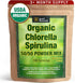 Good Natured Organic Spirulina and Chlorella Powder 50/50 Mix - 3 Month Supply - Vegan & Non-GMO Chlorella and Spirulina Powder...