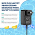 2-Prong 12.6V AC/DC Adapter Compatible with KOSGHO PZ0-18 PZ018 Cordless Automatic Robotic Swimming Pool Vacuum Cleaner 11.5V 5200mAh Lithium-ion ...