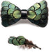 RBOCOTT Handmade Feather Pre-tied Bow tie and Brooch Sets for Men...