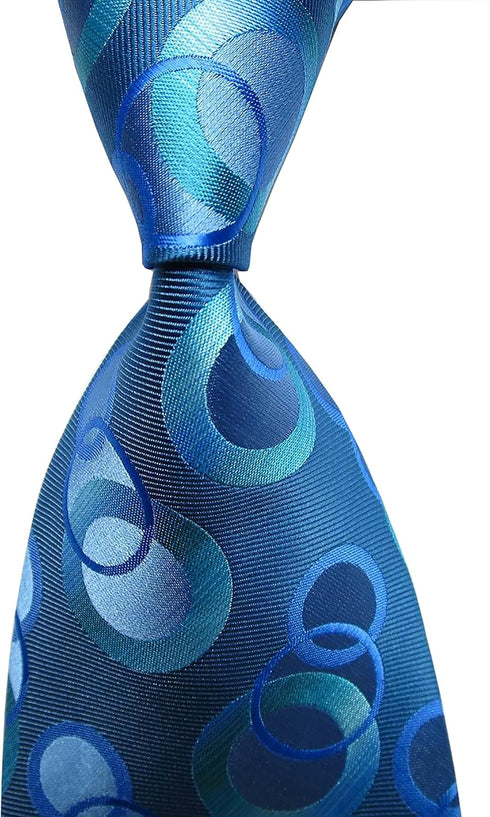 New Classic Dot JACQUARD WOVEN Silk Men's Tie Necktie 1...