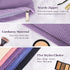 3 Pack Corduroy Makeup Bags, Travel Cosmetic Bags Cute Makeup Bags Corduroy Cosmetic Pouch with Zipper Preppy Skincare Bags Washable Portable Toil...